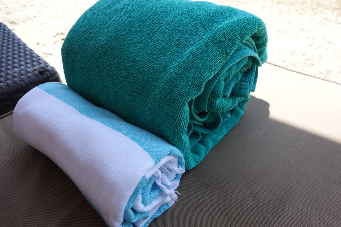 Lightweight Turkish beach towels