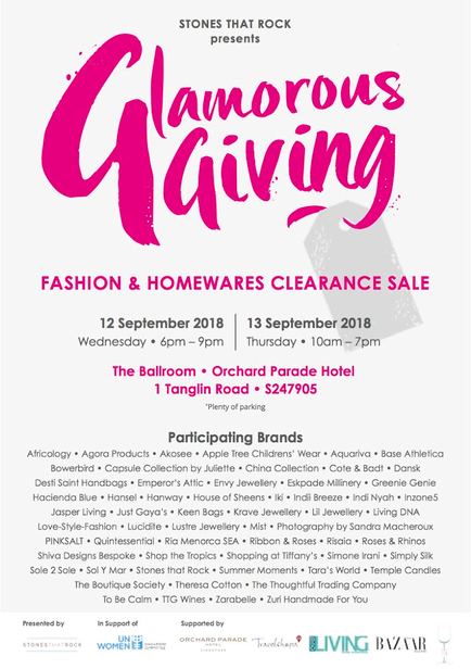 Glamorous Giving and Summer Moments event